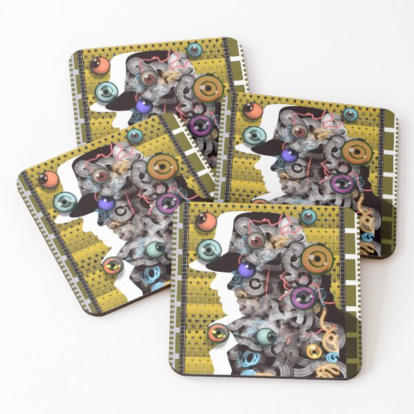 Item preview, Eyes Abstraction man in shadow. designed and sold by Dodern.