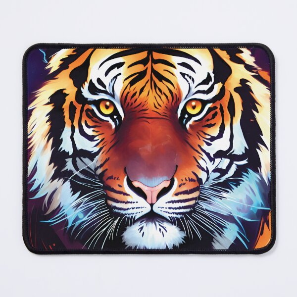Item preview, Tiger Abstract Art | Colorful Tiger Painting | Abstract Tiger Painting | Artistic Tiger Decor | Space Tiger | Galaxy Tiger designed and sold by MysticMyras.