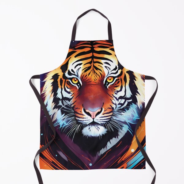 Item preview, Tiger Abstract Art | Colorful Tiger Painting | Abstract Tiger Painting | Artistic Tiger Decor | Space Tiger | Galaxy Tiger designed and sold by MysticMyras.
