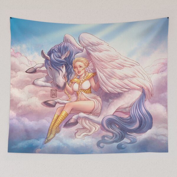 Item preview, Pegaso and the Valkyrie designed and sold by Natascia Mora.