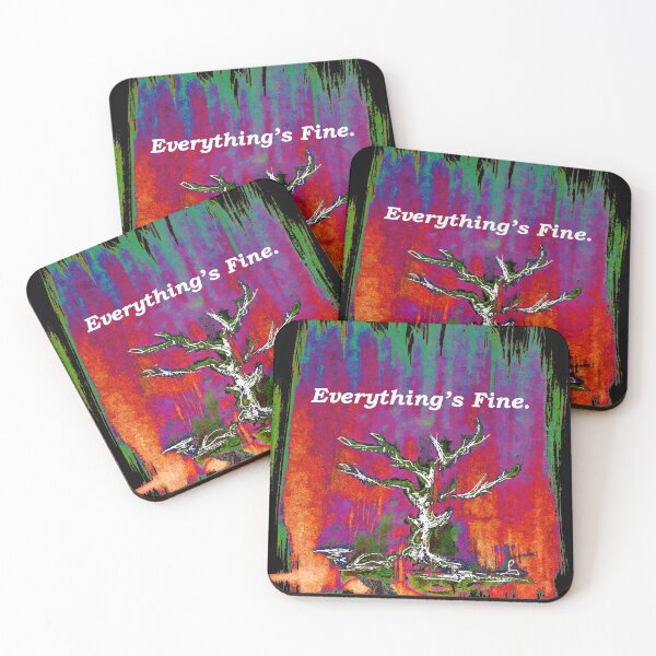 Item preview, Everything's Fine Radiation Digital Fine Art designed and sold by SubtleSplit.