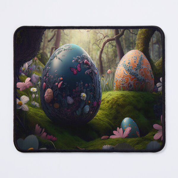 Item preview, Easter eggs in an enchanted forest designed and sold by GforAL.