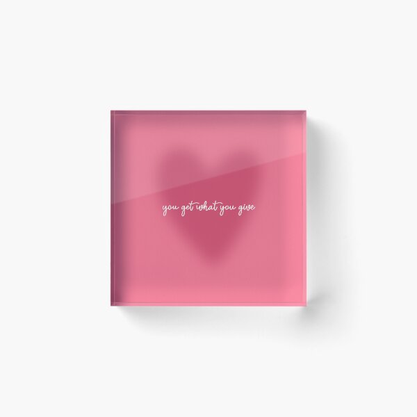 Item preview, You Get What You Give designed and sold by Libby :).