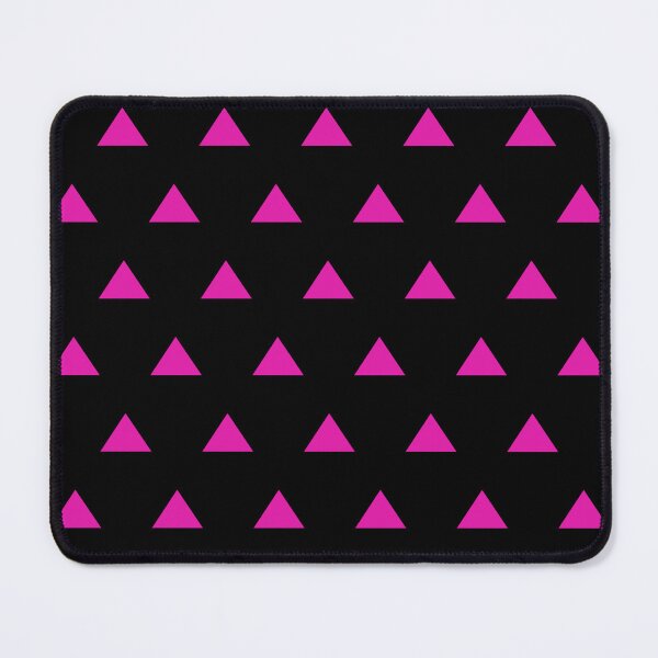 Item preview, Pink Triangles Pattern - Black Version designed and sold by WonderLang.