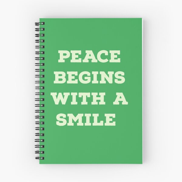 Item preview, Peace begins with a smile  designed and sold by ForDesignPro.