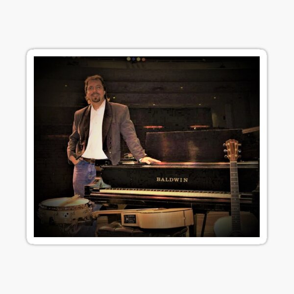"Tony DuPuis Concert 2 Modern Pixel vibe" Sticker