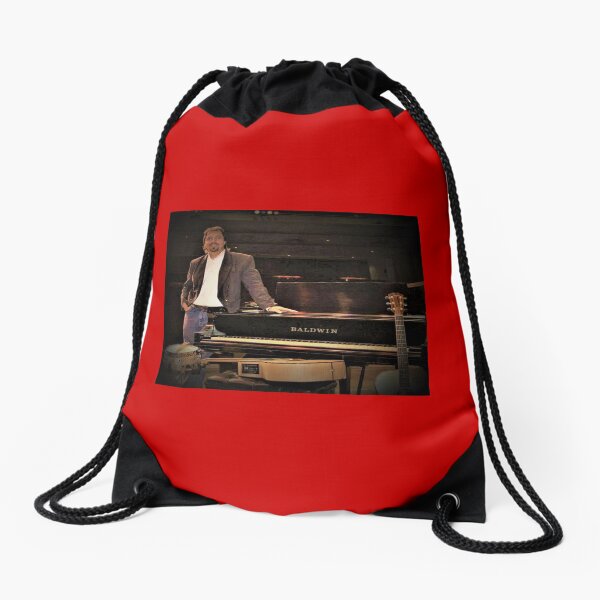"Tony DuPuis Concert 2 Modern Pixel vibe" Drawstring Bag