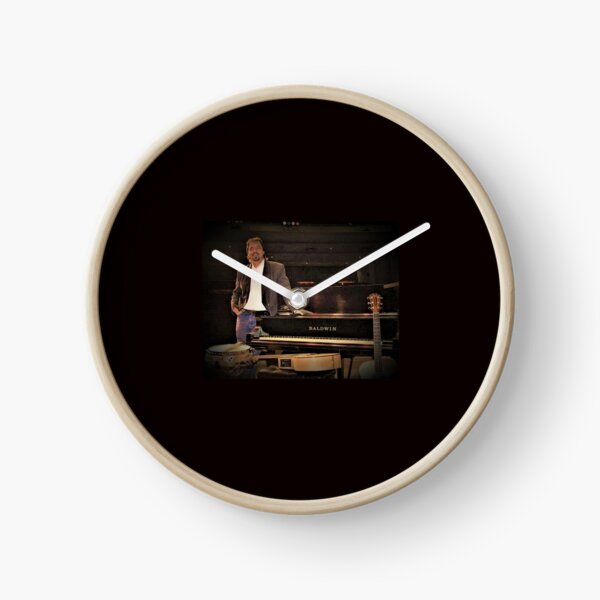 "Tony DuPuis Concert 2 Modern Pixel vibe" Clock