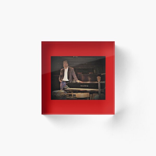 "Tony DuPuis Concert 2 Modern Pixel vibe" Acrylic Block