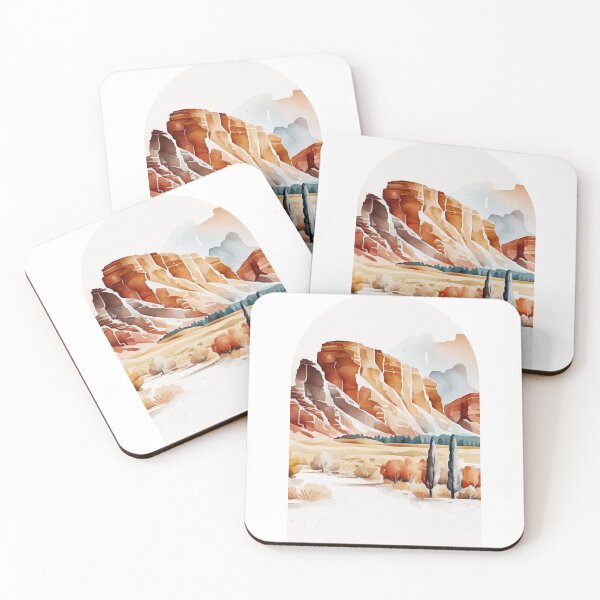 Item preview, Capitol Reef National Park Boho Watercolor Arch designed and sold by PikoApparel.