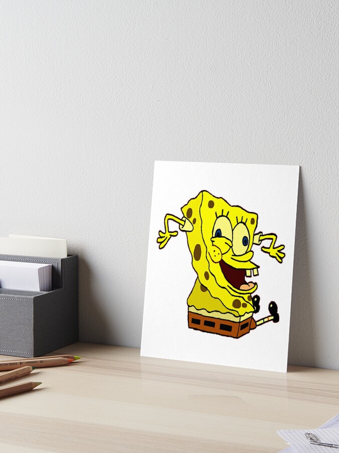 Meep spongebob cockroach | Art Board Print
