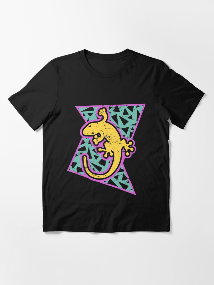 【eessay】LIZARD CRYSTSL T SHIRT Rad 90s Gecko Lizard