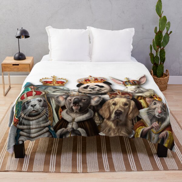 Item preview, Royal Family of Animals Renaissance Portrait Collection designed and sold by SourBunnyshop.