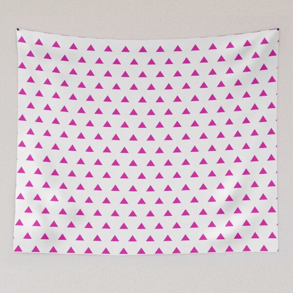 Item preview, Pink Triangles Pattern - White Version designed and sold by WonderLang.