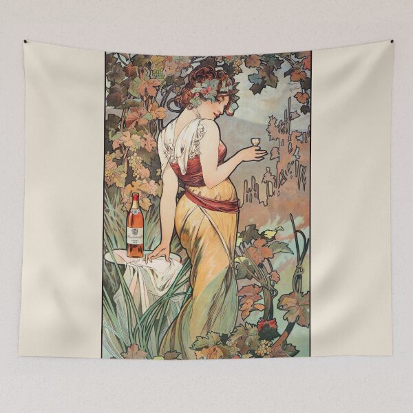 Item preview, Cartel publicitario de estilo modernista (1899) de Alfons Mucha designed and sold by Antiquated Art.