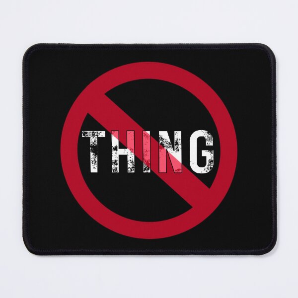 Item preview, NO THING designed and sold by JockArts.