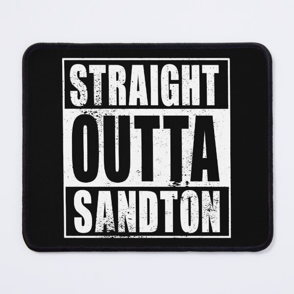 Item preview, Straight Outta Sandton (white) designed and sold by SolidEarthArt.