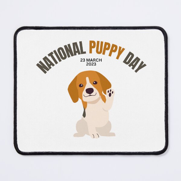 Item preview, national puppy day 23 march 2023 designed and sold by xkiyal Art.