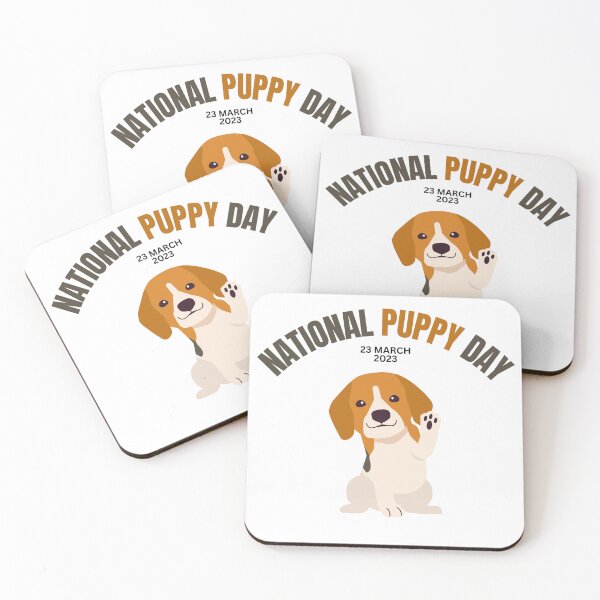 Item preview, national puppy day 23 march 2023 designed and sold by xkiyal Art.