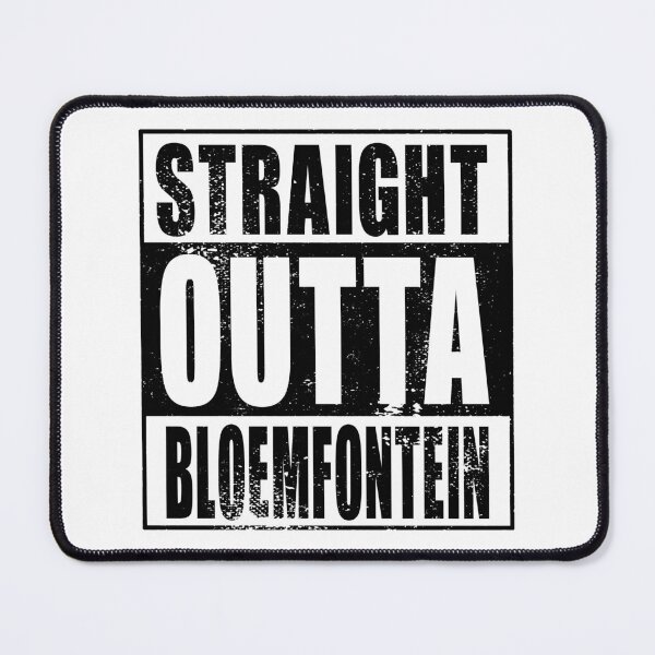 Item preview, Straight Outta Bloemfontein (black) designed and sold by SolidEarthArt.