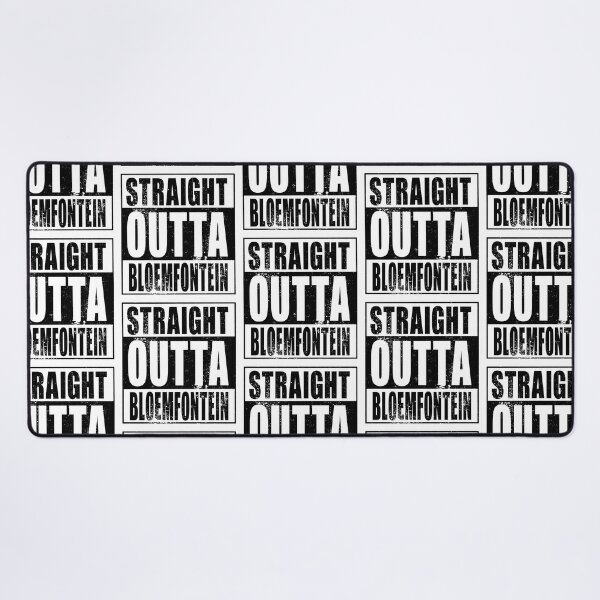 Item preview, Straight Outta Bloemfontein (black) designed and sold by SolidEarthArt.