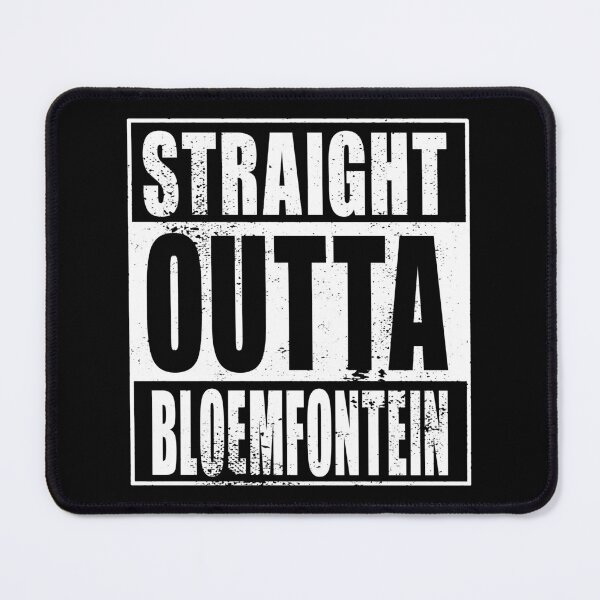 Item preview, Straight Outta Bloemfontein (white) designed and sold by SolidEarthArt.