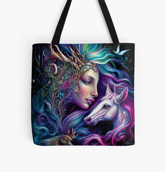 Unicorn Art Tote Bags for Sale | Redbubble