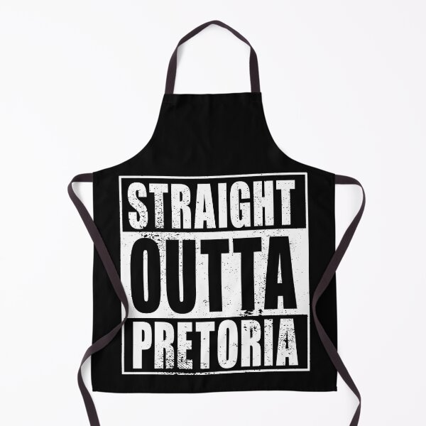 Item preview, Straight Outta Pretoria (white) designed and sold by SolidEarthArt.
