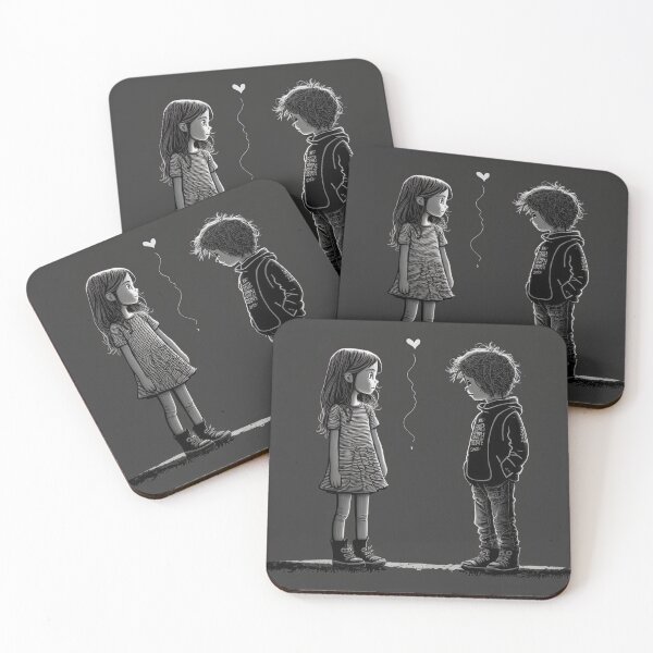 Item preview, Boy and girl in love by generative AI designed and sold by aicanfeel.
