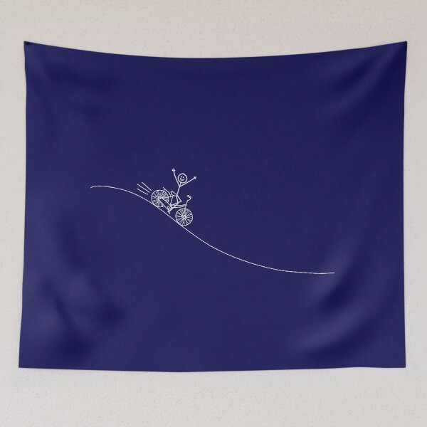 Item preview, Cycling Down a Hill designed and sold by EarlGrey88.