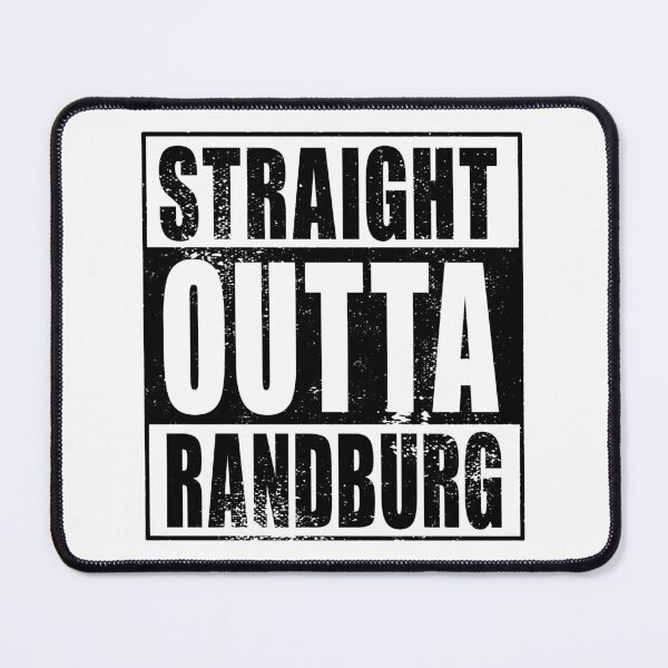 Item preview, Straight Outta Randburg (black) designed and sold by SolidEarthArt.