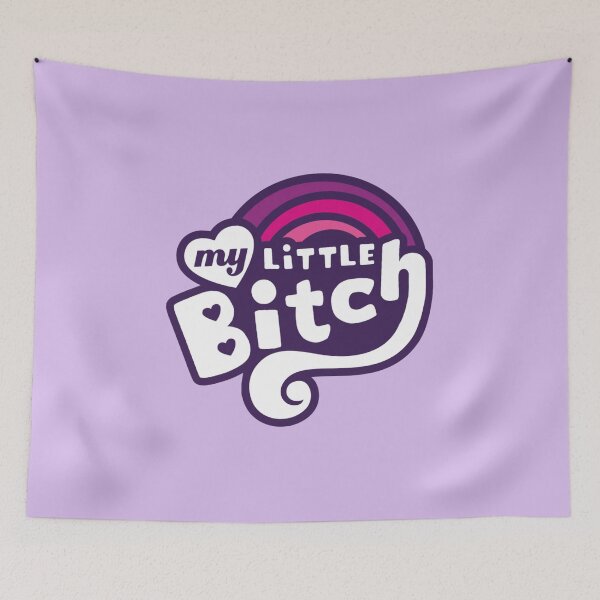 Item preview, My Little Bitch Logo Parody designed and sold by everything4eva.