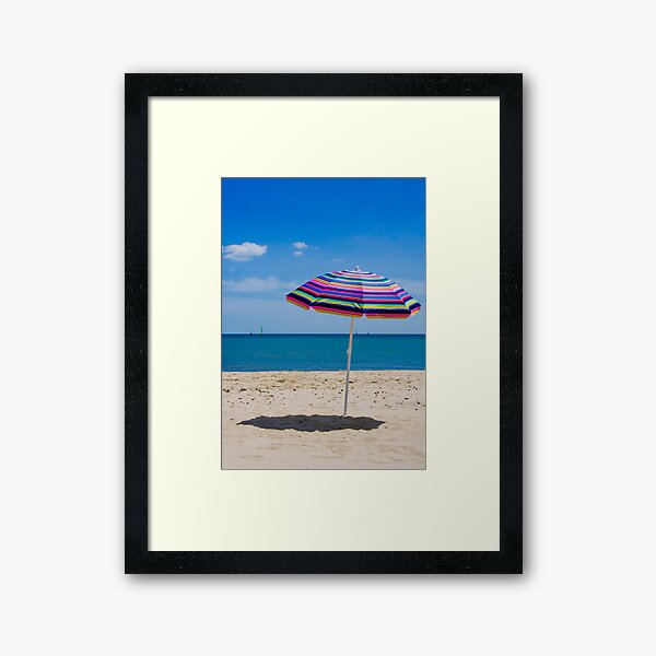 Greetings from... Framed Art Print