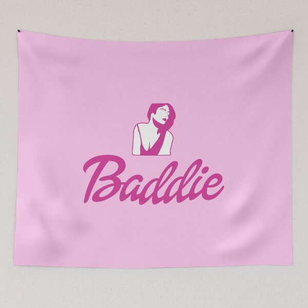 Item preview, Baddie Pink Logo Parody designed and sold by everything4eva.