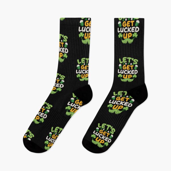 Item preview,  St. Patricks Day Irish Shamrock Lets get lucked up designed and sold by portrait4you.