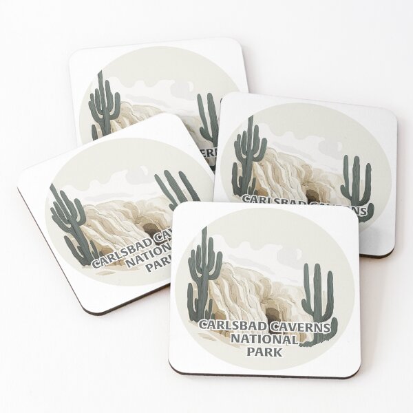 Item preview, Carlsbad Caverns National Park Boho Watercolor Circle designed and sold by PikoApparel.
