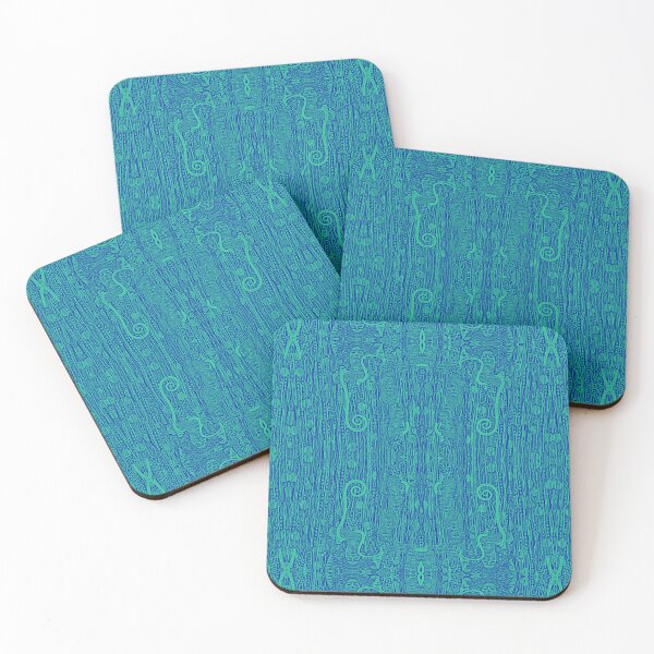 Item preview, Hygieia Goddess of Health Gustav Klimt Snake Goddess Blue Turquoise  designed and sold by SpiritGifts.