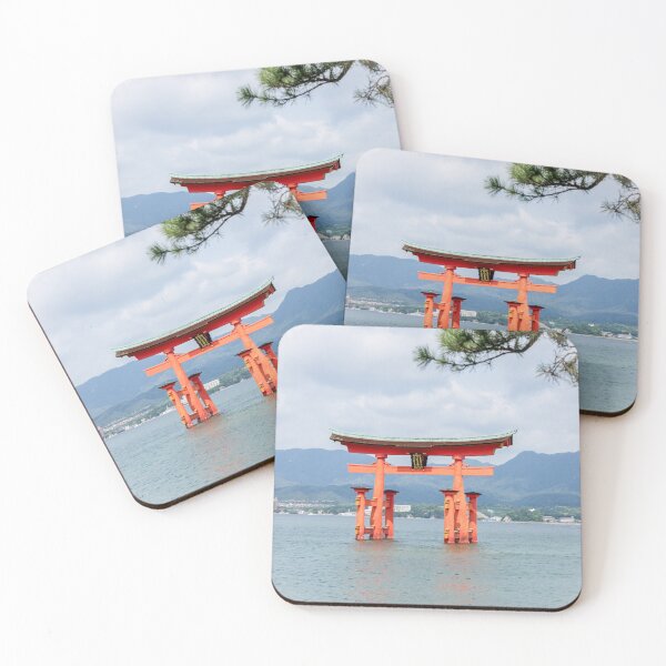 Item preview, View of Itsukushima Torii gate from the island designed and sold by AvonPerception.