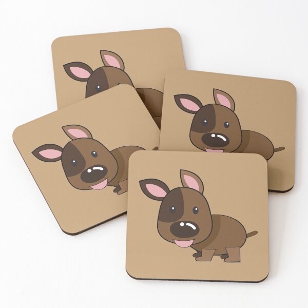 Item preview, Paw-some Charm: Endearing Brown Dog Illustration with Adorable Features designed and sold by Graciaisgrace.