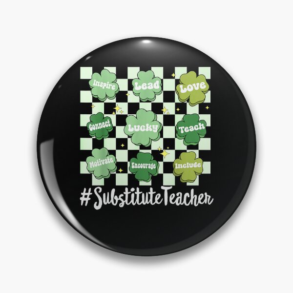 Item preview, Trébol del día de San Patricio del maestro sustituto vintage designed and sold by jeannetteeemil.
