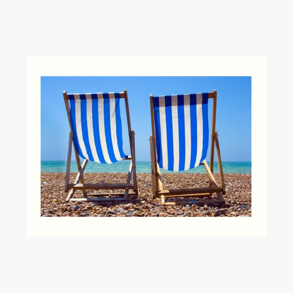 Brighton Blues Art Print
