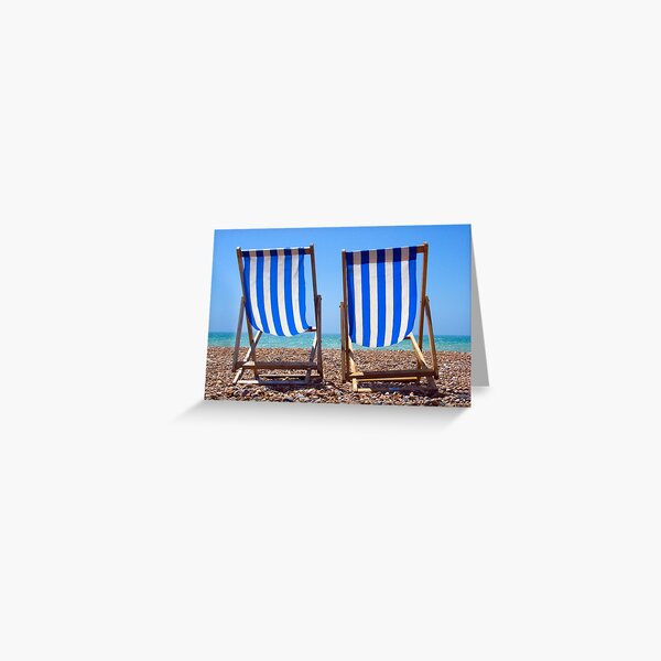 Brighton Blues Greeting Card