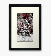 cristiano ronaldo best wallpaper Framed Print