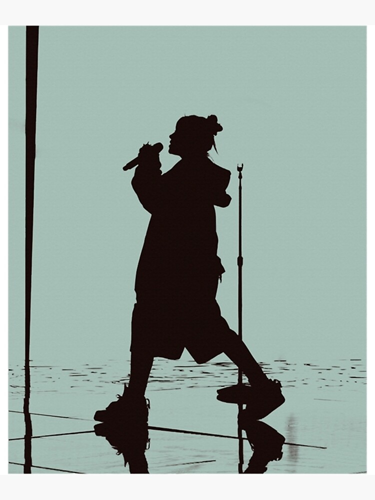 BILLIE EILISH SILHOUETTE       Sticker
