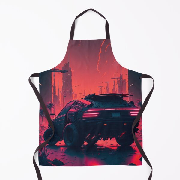 Item preview, 80s Retro-Futuristic Car designed and sold by Nightarcade.