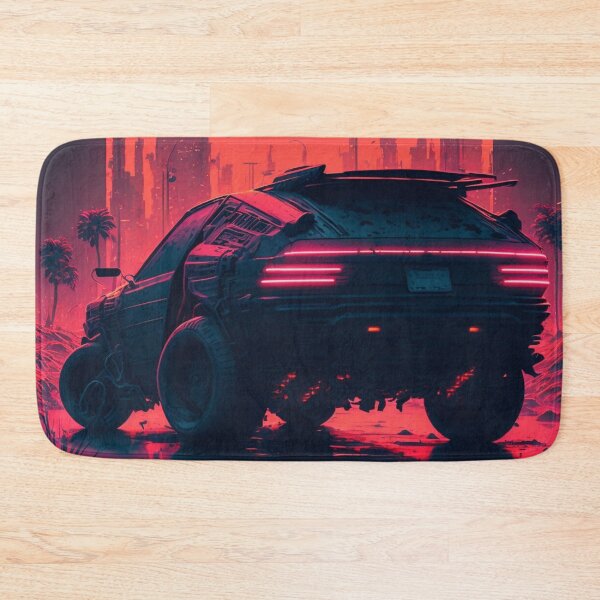 Item preview, 80s Retro-Futuristic Car designed and sold by Nightarcade.