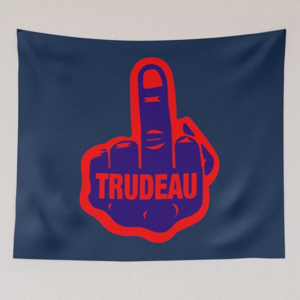 Item preview, F♧CK TRUDEAU FLAG CANADA designed and sold by Eagerset.