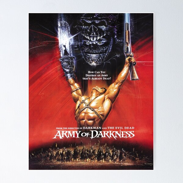 Army of Darkness: Evil Dead 3 - Vintage Movie Posters