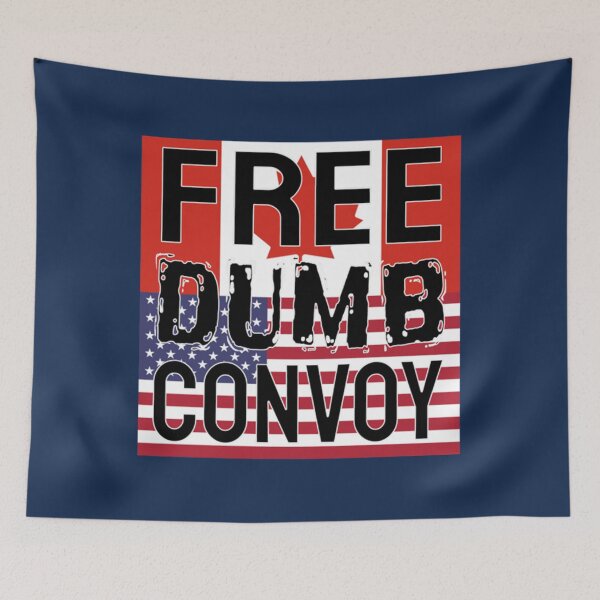 Item preview, American Flag Free Dumb Convoy 2022  designed and sold by Eagerset.