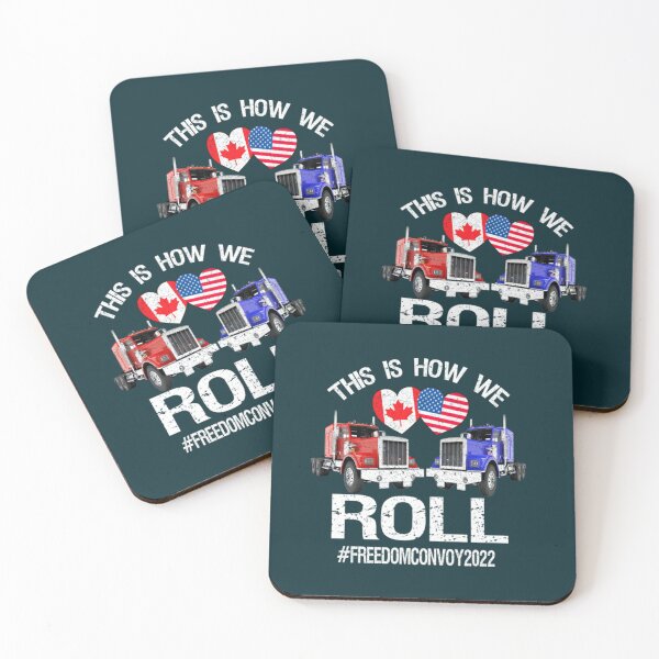 Item preview, American Flag Vintage Support of Truckers Mandate   designed and sold by Eagerset.
